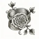 wedding ring around finger minimalist tattoo tattoo design idea