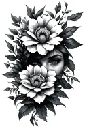 Celta + Flores tattoo design idea