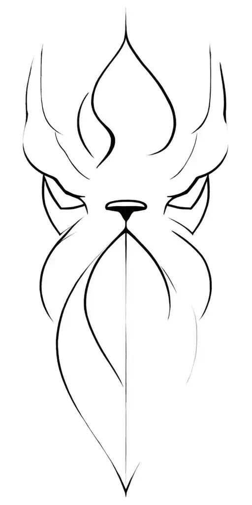 leo zodiac sign tattoo design idea