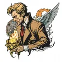 John Constantine tattoo design idea