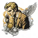 John Constantine tattoo design idea