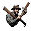 Lineman tattoo design idea