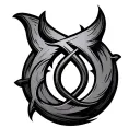 Bind Rune tattoo design idea