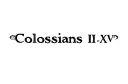 "Colossians III:XIV" tattoo design idea
