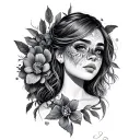 Ellie Williams tattoo design idea
