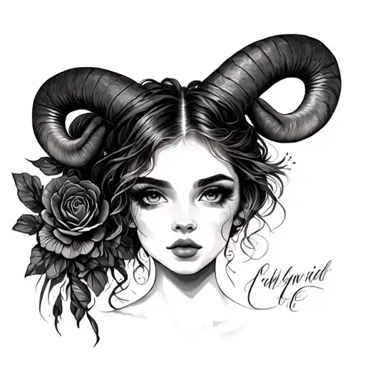 bisexual aries girly tattoo tattoo design idea