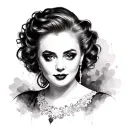 Adele tattoo design idea