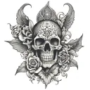 bless monte tattoo design idea