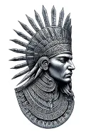 Symbol Enki Annunaki tattoo design idea