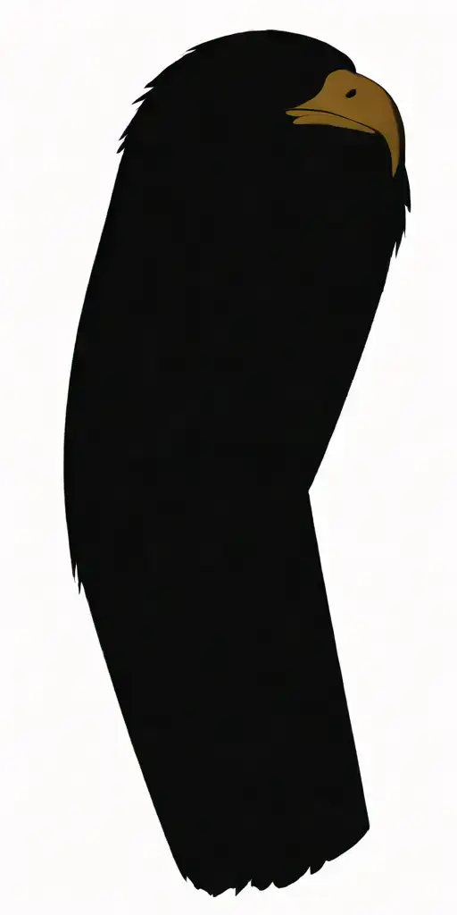 Eagle with banskia plant in tallons tattoo design idea