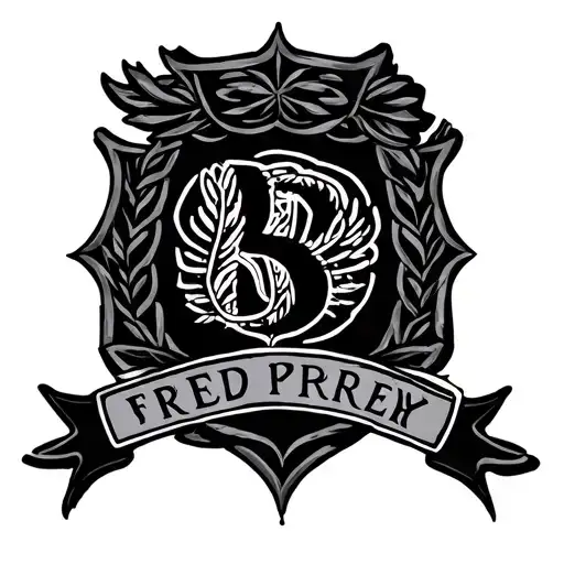 Fred Perry Logo tattoo design idea