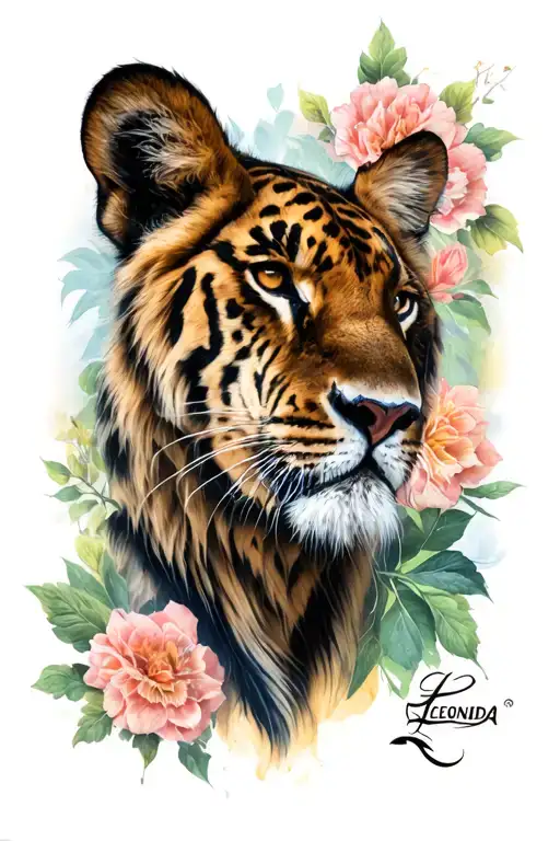 Leonida tattoo design idea