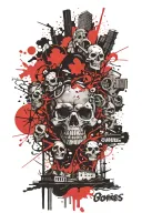 goonies tattoo design idea