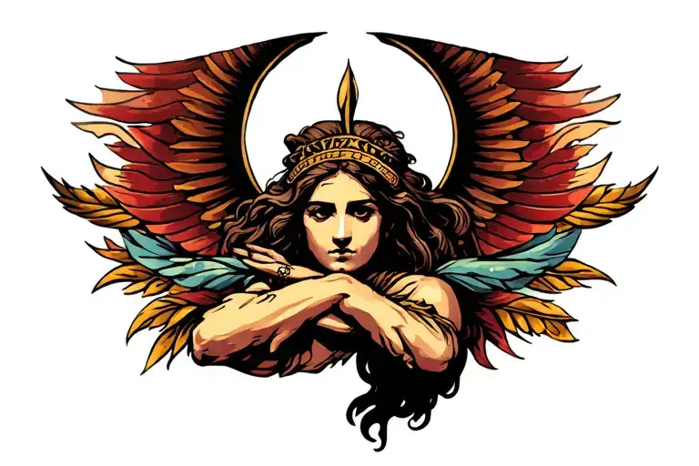 greek mythology tattoo design idea