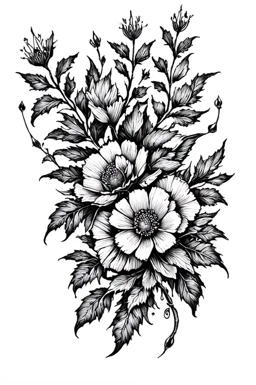 kings meadow tattoo design idea