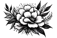 Variable minimalist tattoos for training in thin, clear lines tattoo design idea