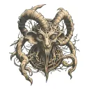 pans labyrinth like sky tattoo design idea