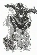 miles morales leap of faith tattoo design idea