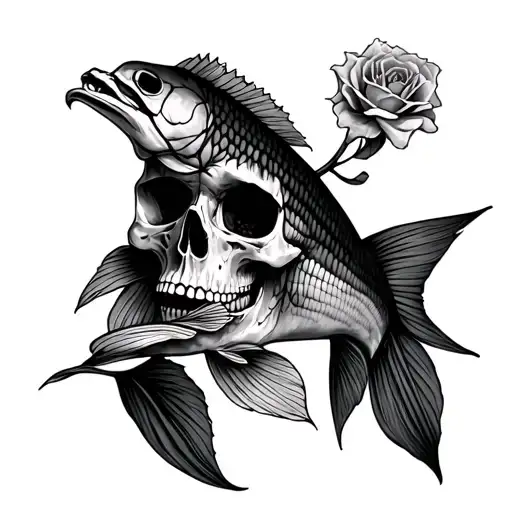 Memento Mori Carpe Diem tattoo design idea