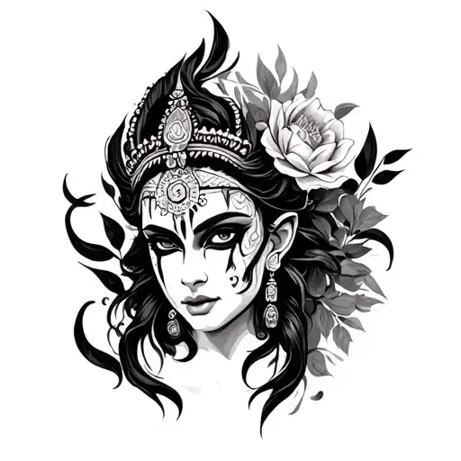 Kali tattoo design idea