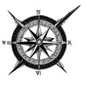 Moral Compass tattoo design idea