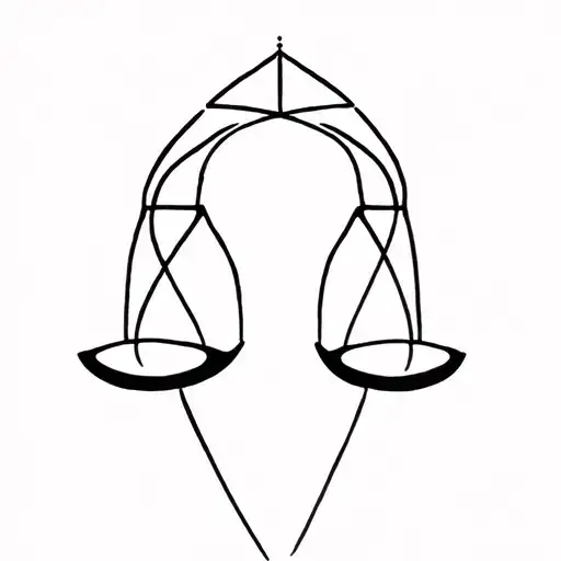 Aries Libra tattoo design idea