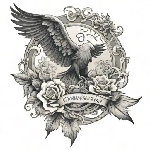 Isaiah 40 31 tattoo design idea