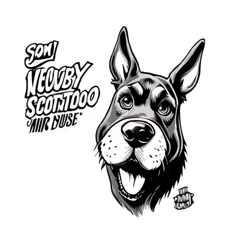 Scooby Doo sleeve tattoo tattoo design idea