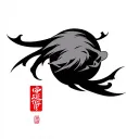 Cloud Akatsuki tattoo design idea