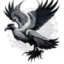 Garuda tattoo design idea