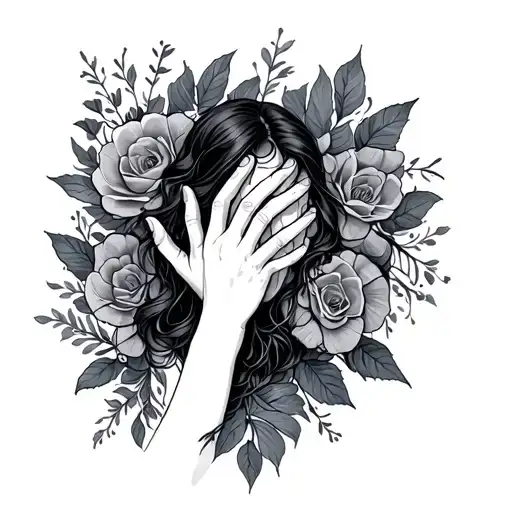 grief strength mother loss tattoo design idea