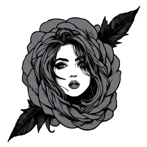 anal slut tattoo design idea