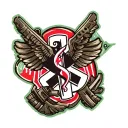 combat medic symbol tattoo design idea