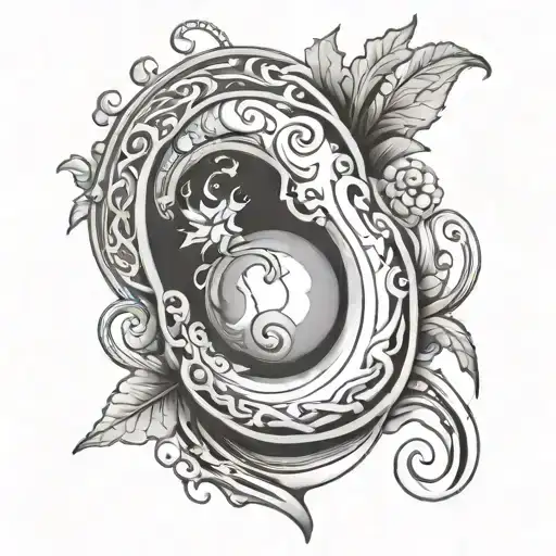Womb tattoo design idea