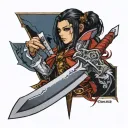 Names keila samaria isaac knife castlevania tattoo design idea