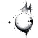 Filler Space tattoo design idea