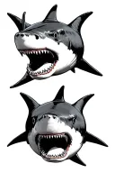 shark tattoo design idea