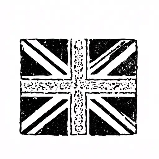 black union jack, small tattoo design tattoo design idea