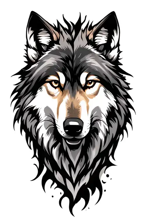 dacian wolf tattoo tattoo design idea