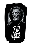 rip dad memorial tattoo design idea