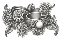 wedding ring on finger tattoos tattoo design idea