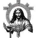 Ave Christus Rex tattoo design idea