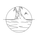 Antarctica tattoo design idea