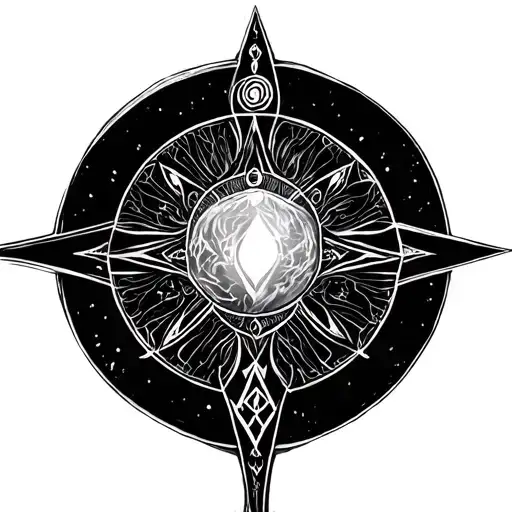 Hermetic tattoo design idea