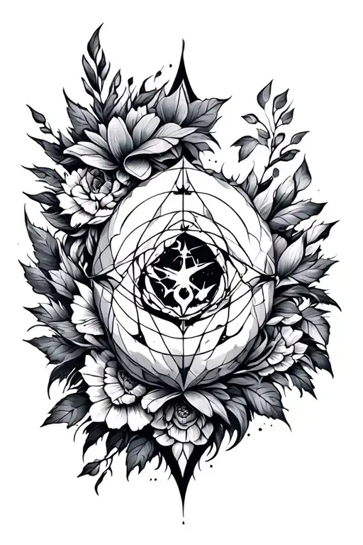 alchemy tattoo design idea