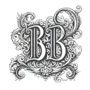 831 8 letters tattoo design idea