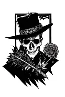 Trader tattoo design idea