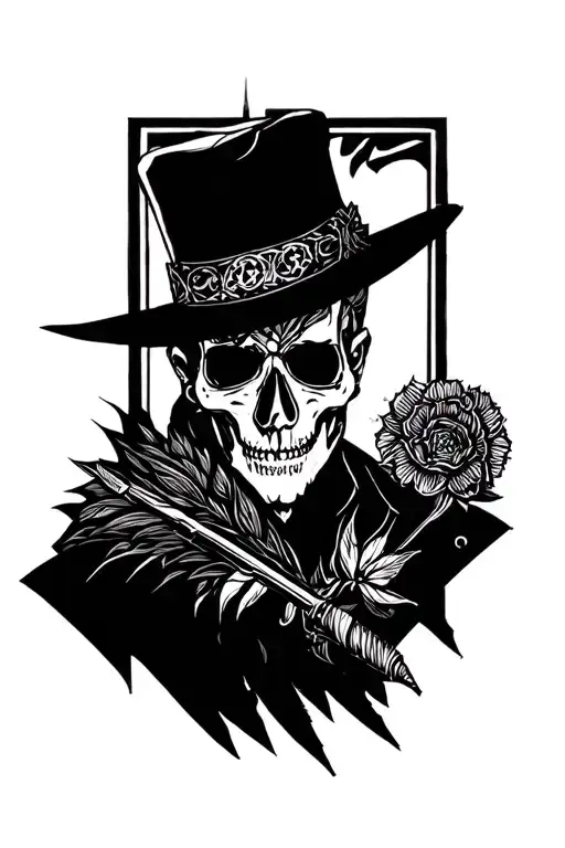 Trader tattoo design idea