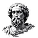 plato tattoo design idea