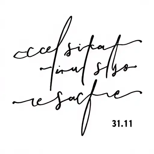 Ecclesiastes 3:11 tattoo design idea